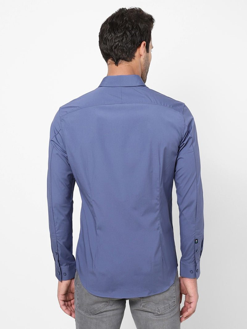 Men's Blue Indigo Shirt