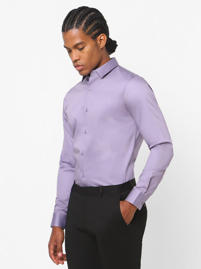 Men's Thistle Voilet Solid Shirt