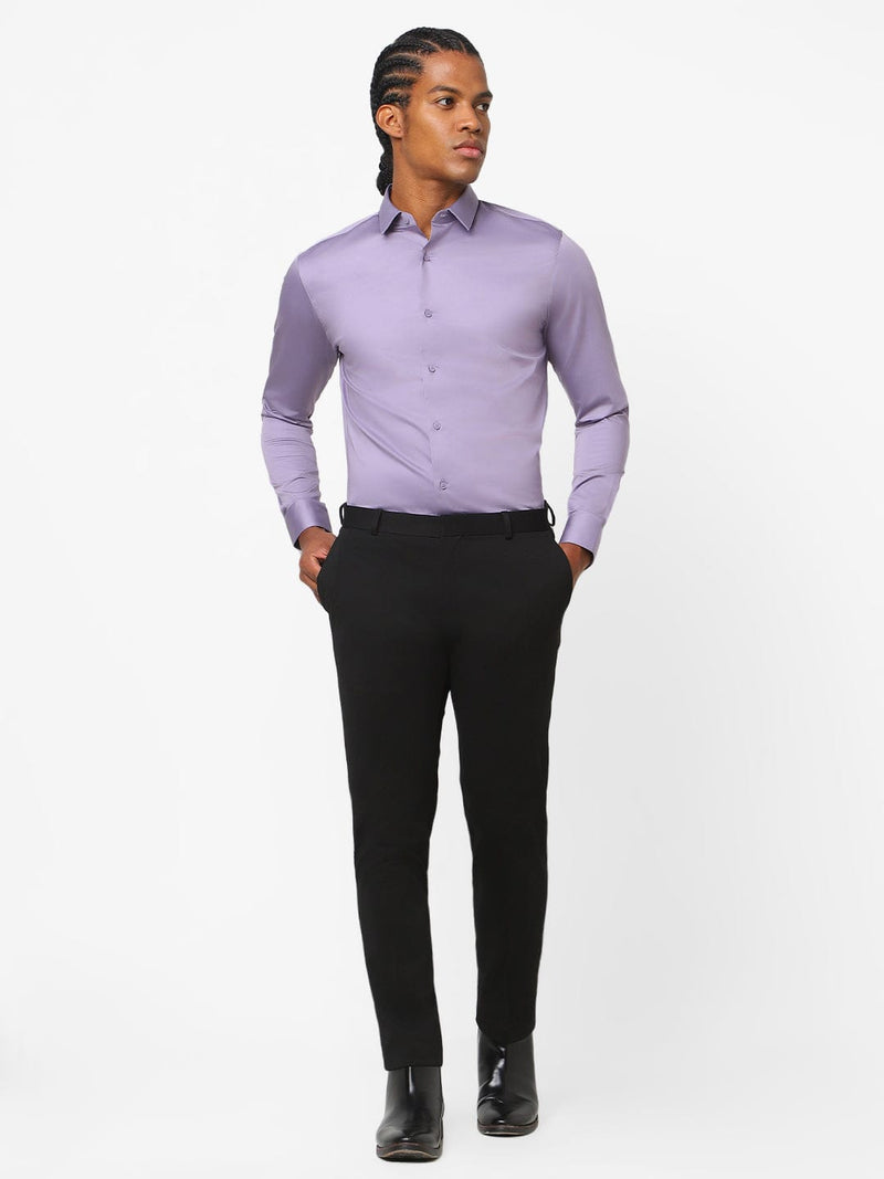 Men's Thistle Voilet Solid Shirt