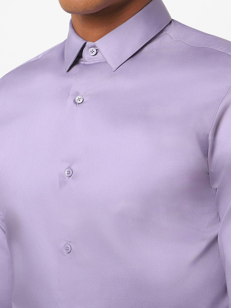 Men's Thistle Voilet Solid Shirt