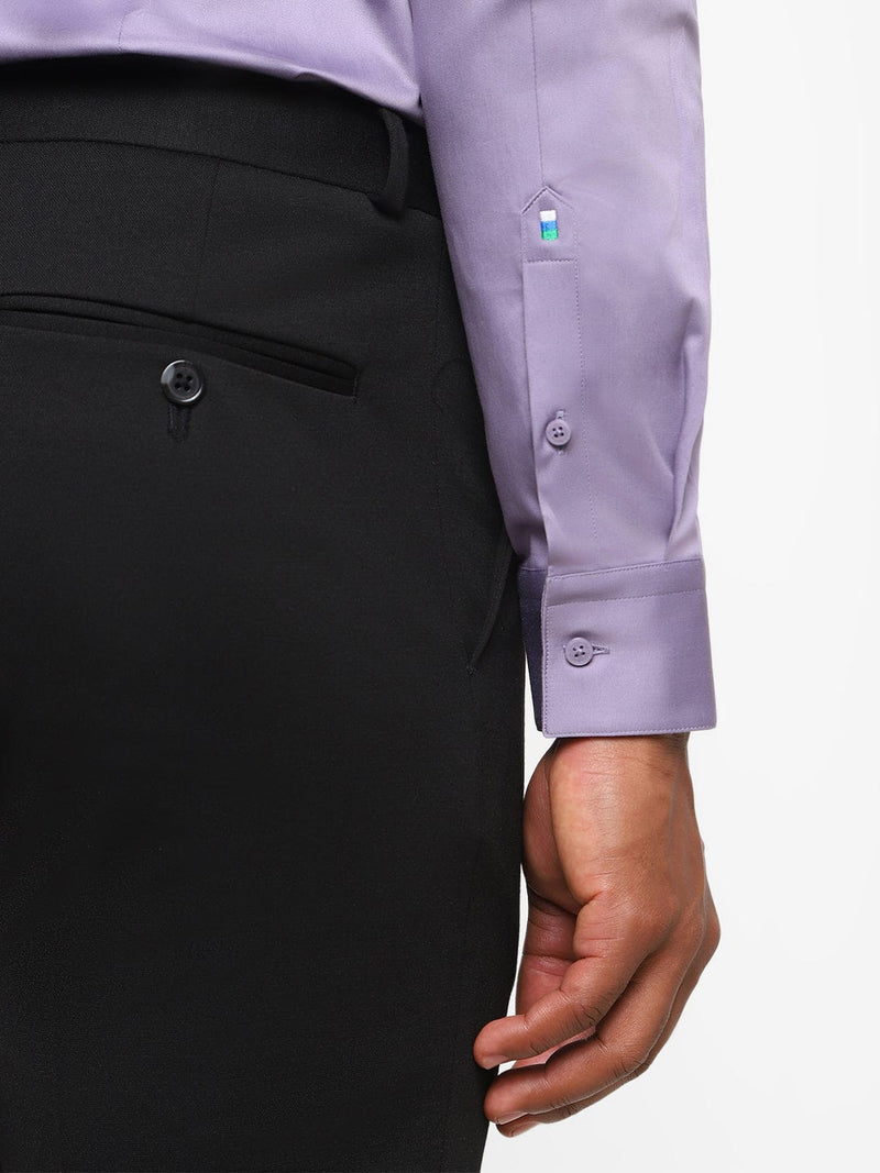 Men's Thistle Voilet Solid Shirt