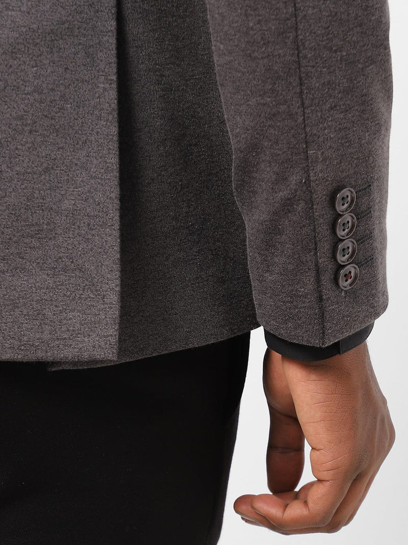 Men's Charcoal Blazer TCJ46444